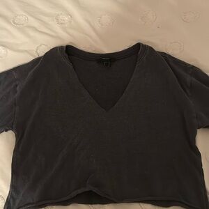 forever 21 cropped tee